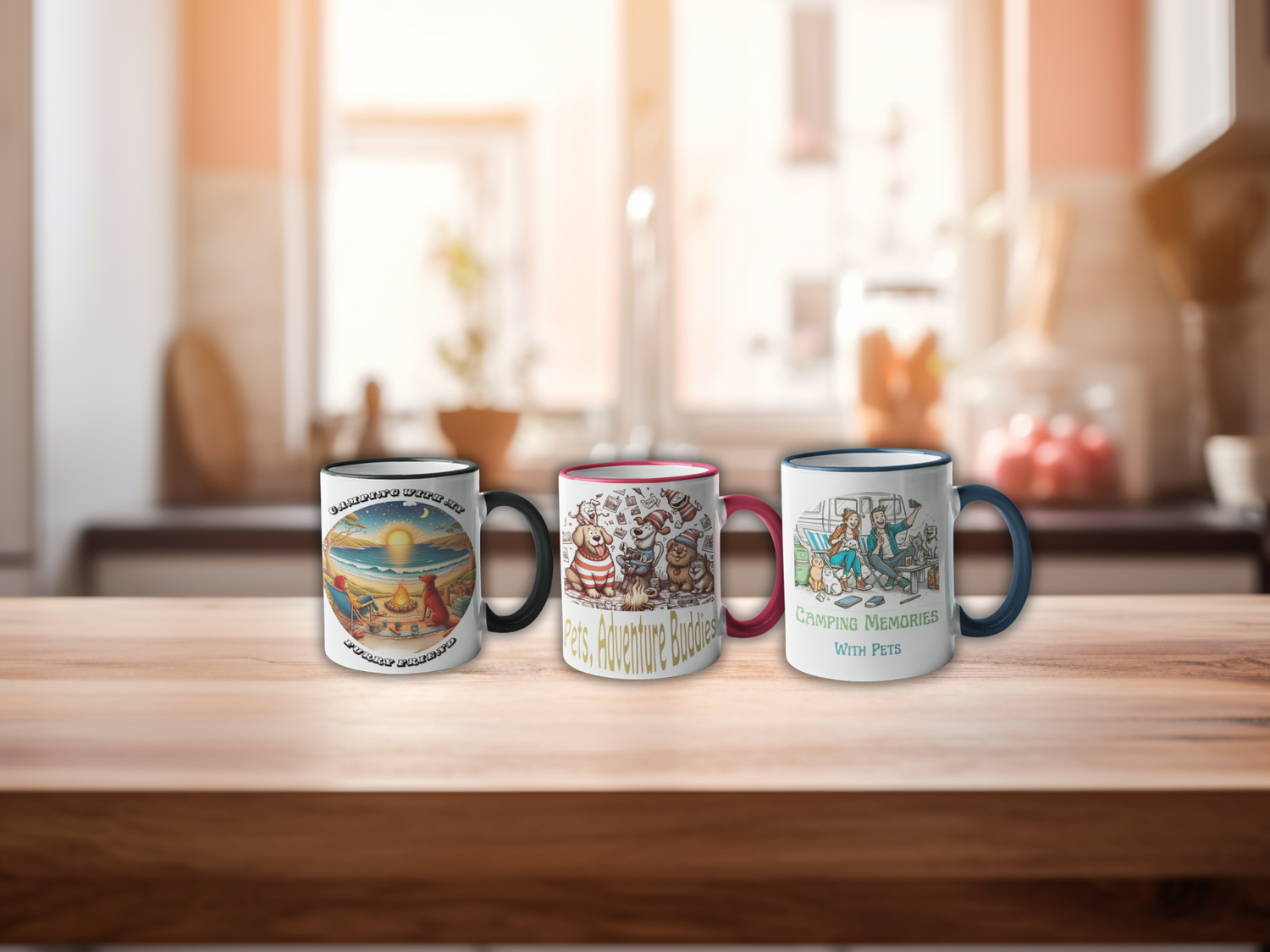 Pet Camping Mugs