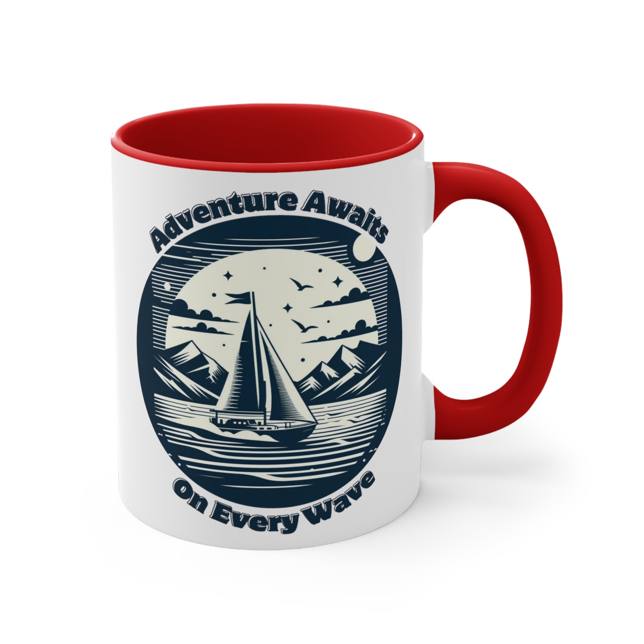 Adventure Awaits Sailing Mug