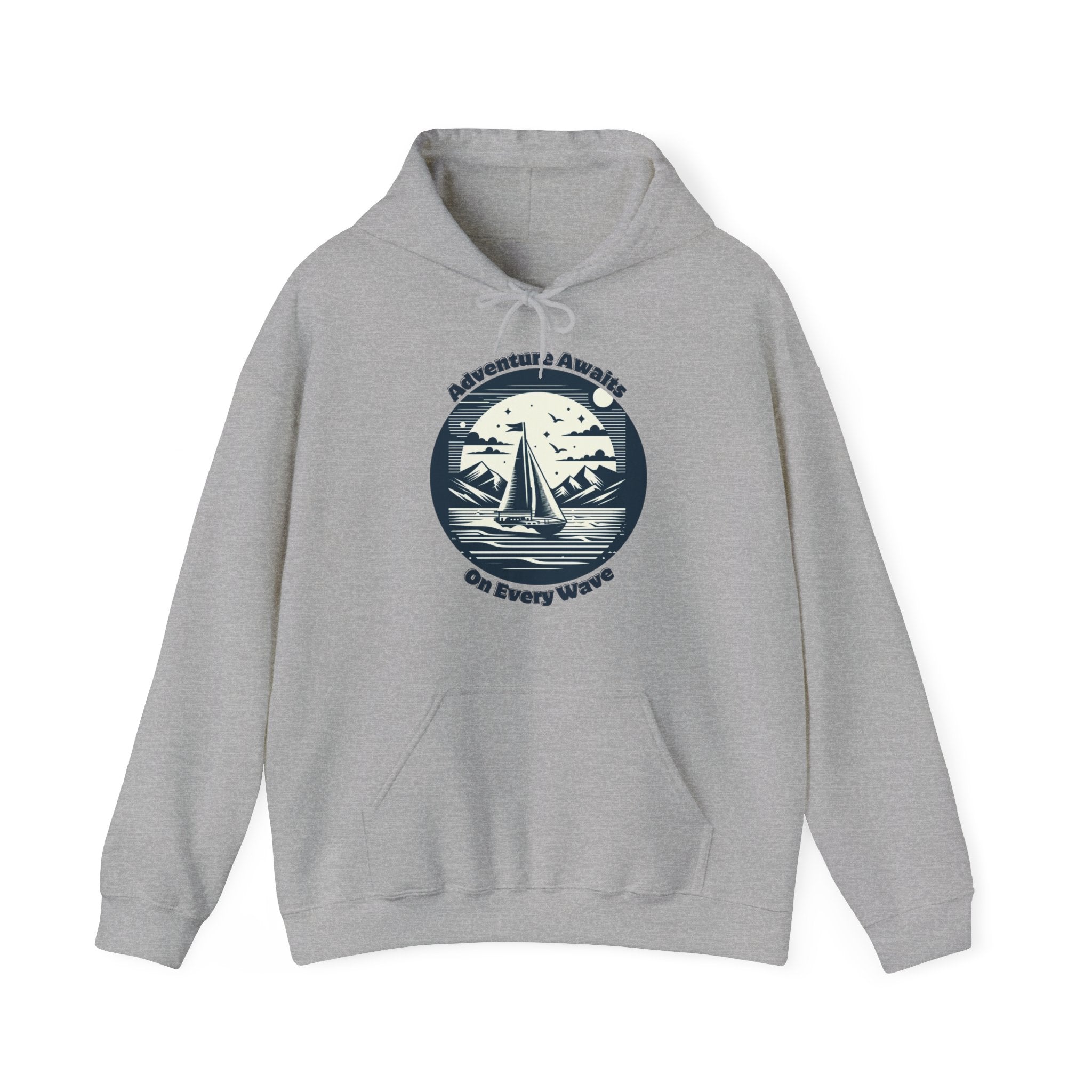 Adventure Awaits Sailing Hoodie