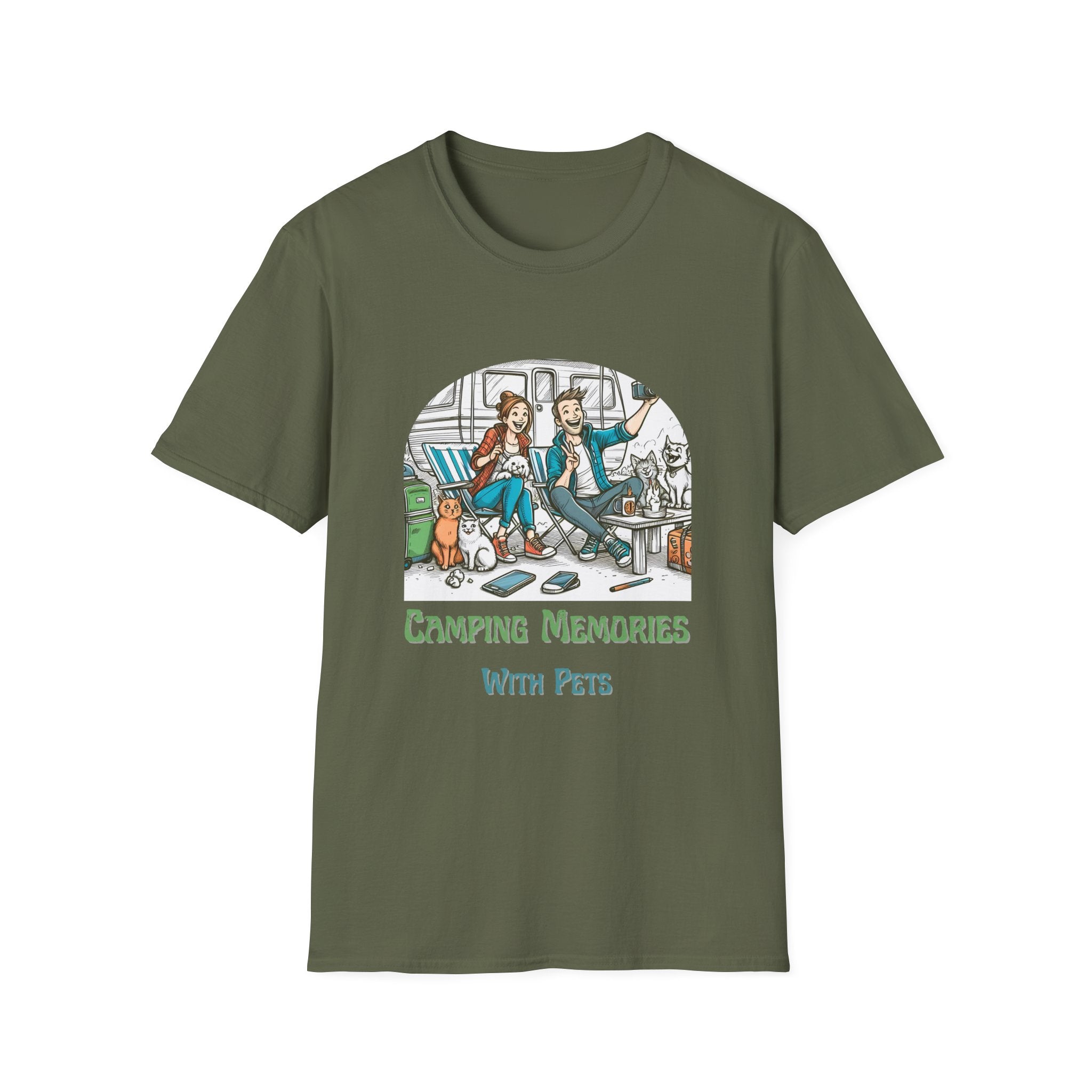 Camping Memories Pet Tee