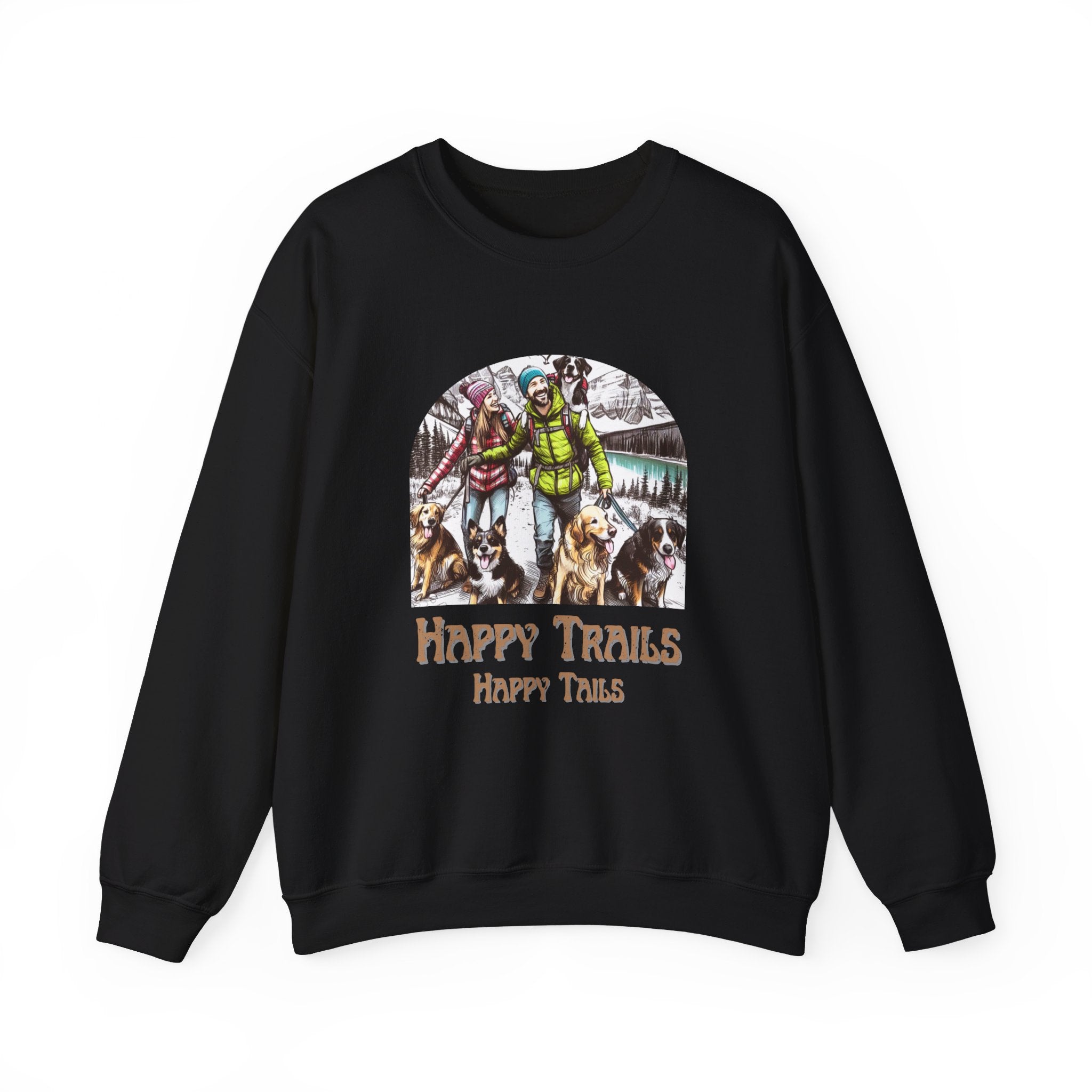 Happy Trails Happy Tails Sweatshirt
