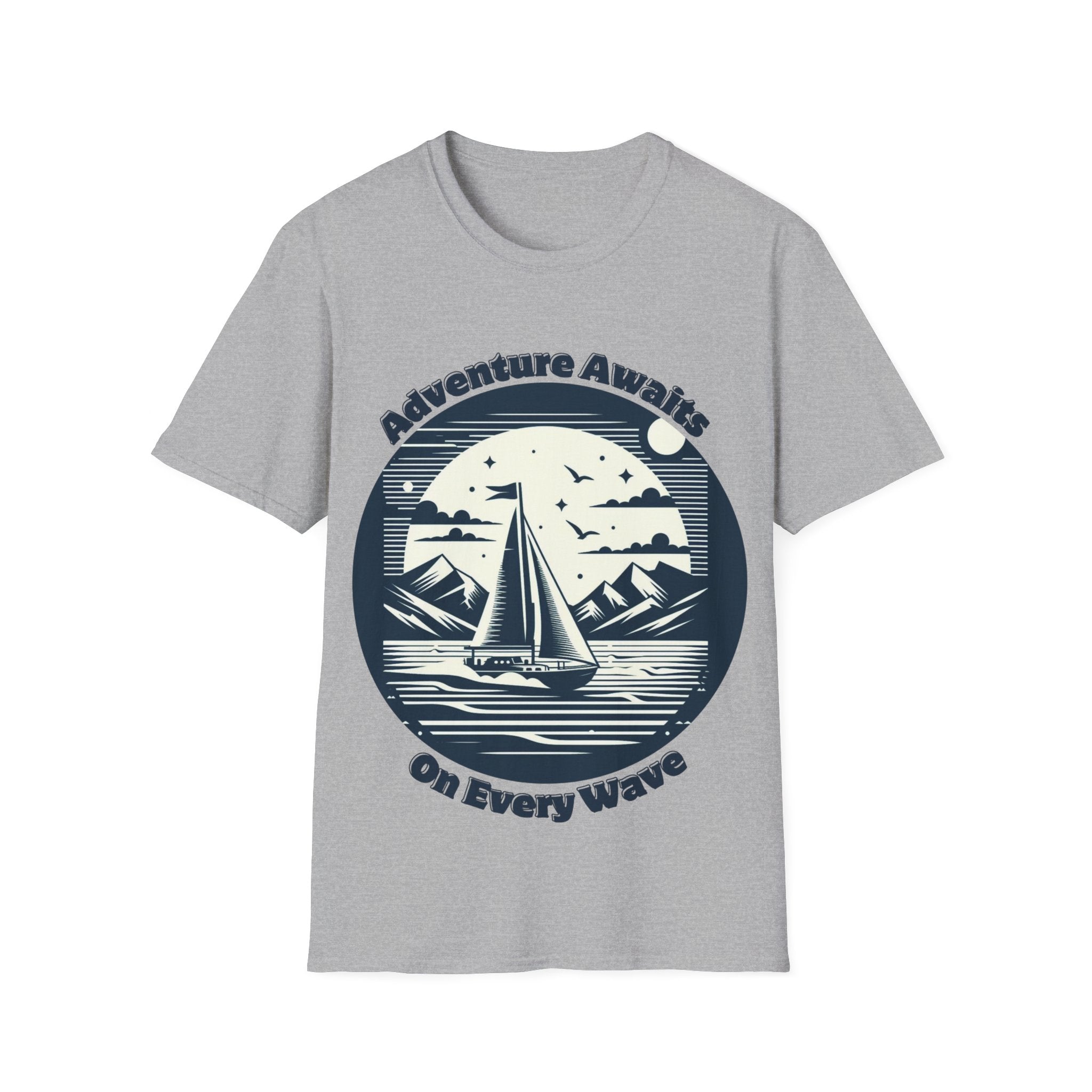 Adventure Awaits Sailing Tee