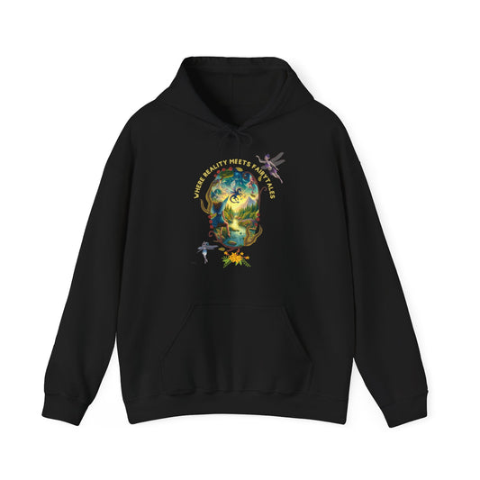 Where Reality Meets Fairytales – Fantasy Graphic Unisex Hoodie