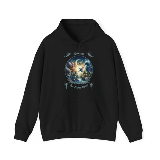 Embrace the Enchantment – Magical Fantasy Graphic Unisex Hoodie
