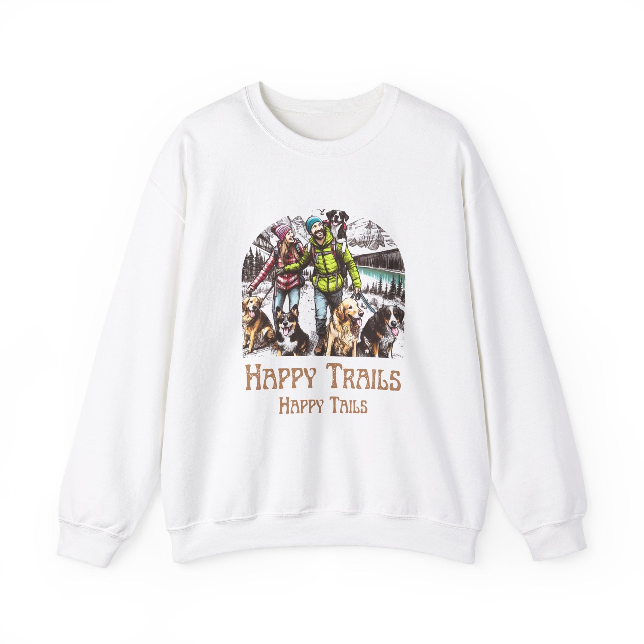 Happy Trails Happy Tails Sweatshirt