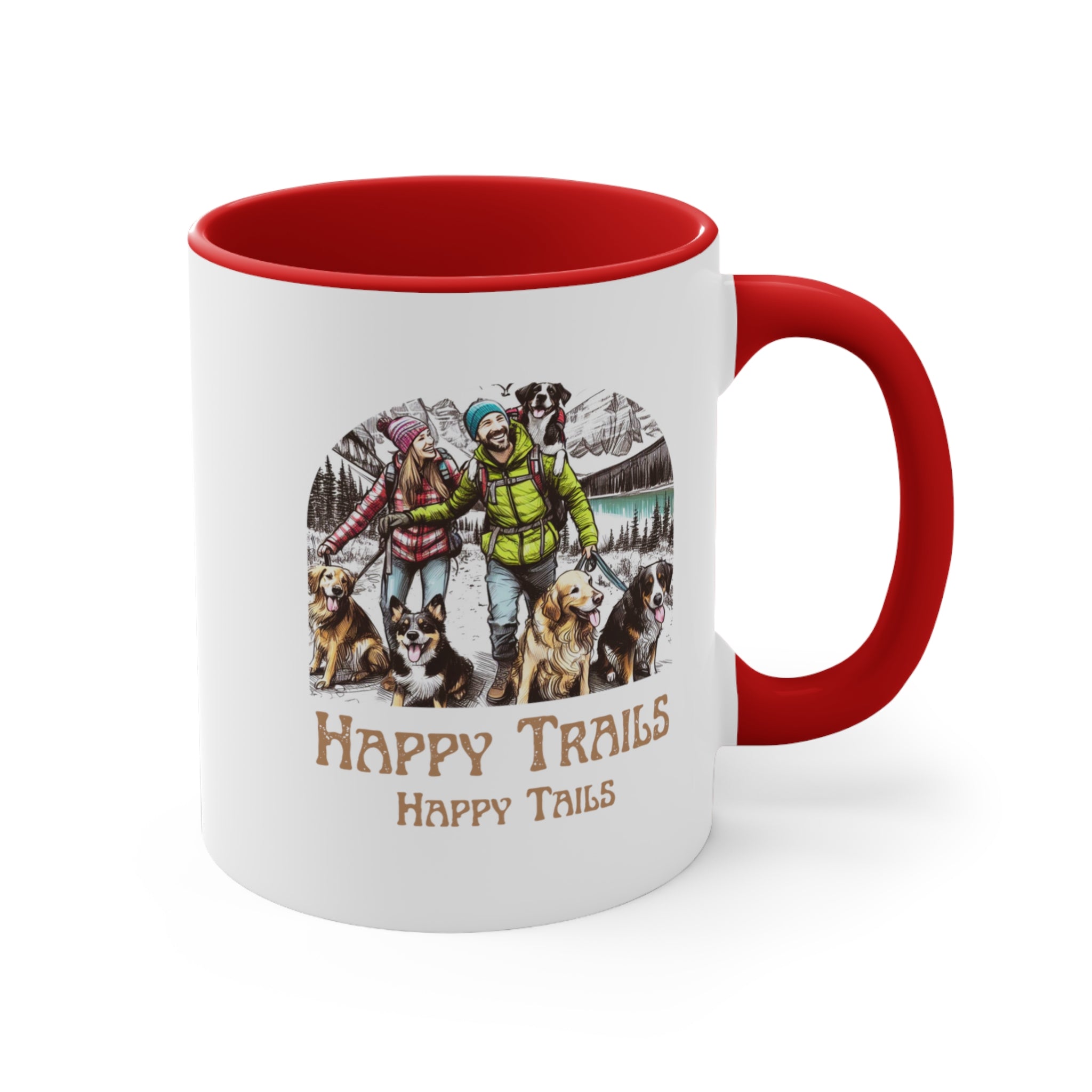 Happy Trails Happy Tails Mug