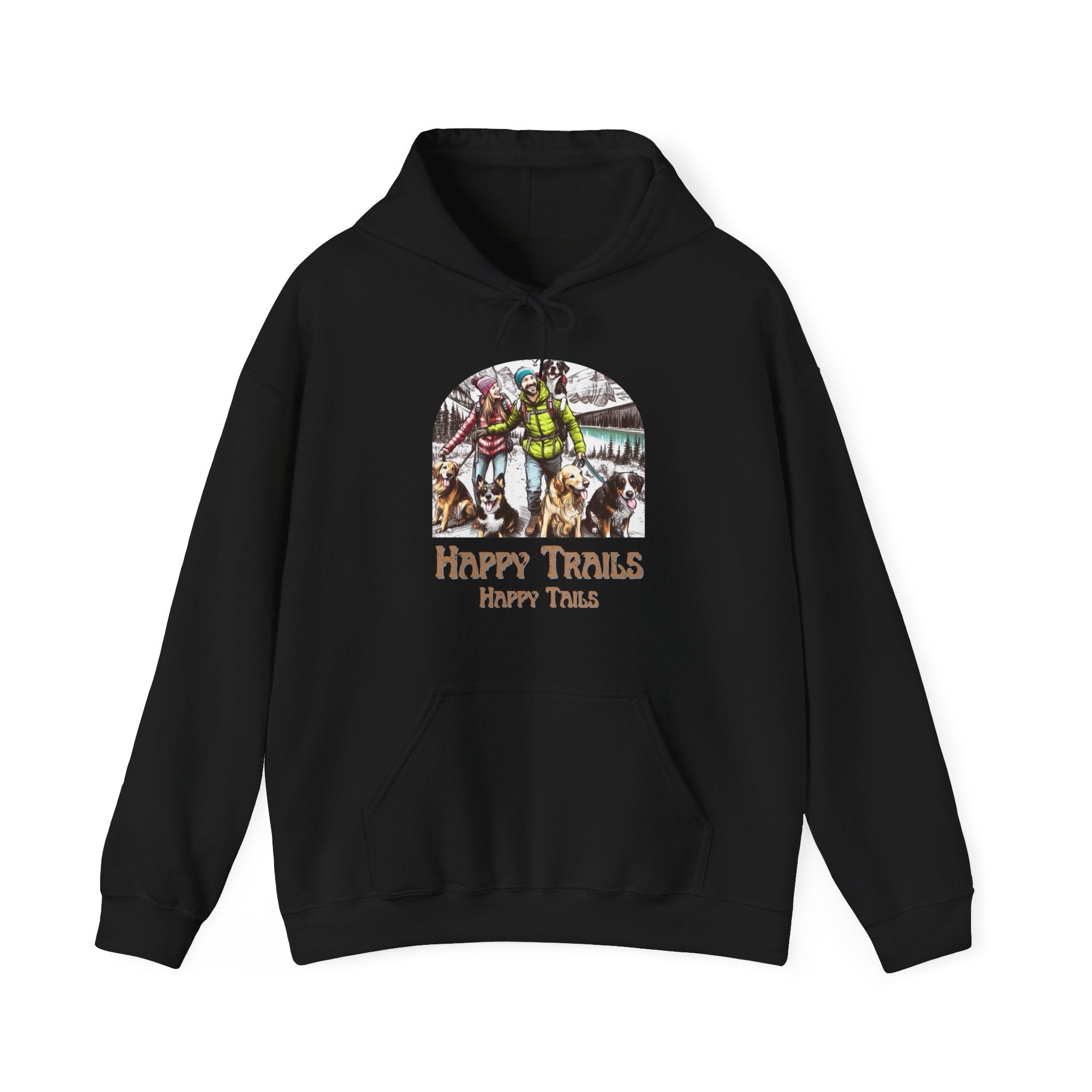 Happy Trails Happy Tails Hoodie