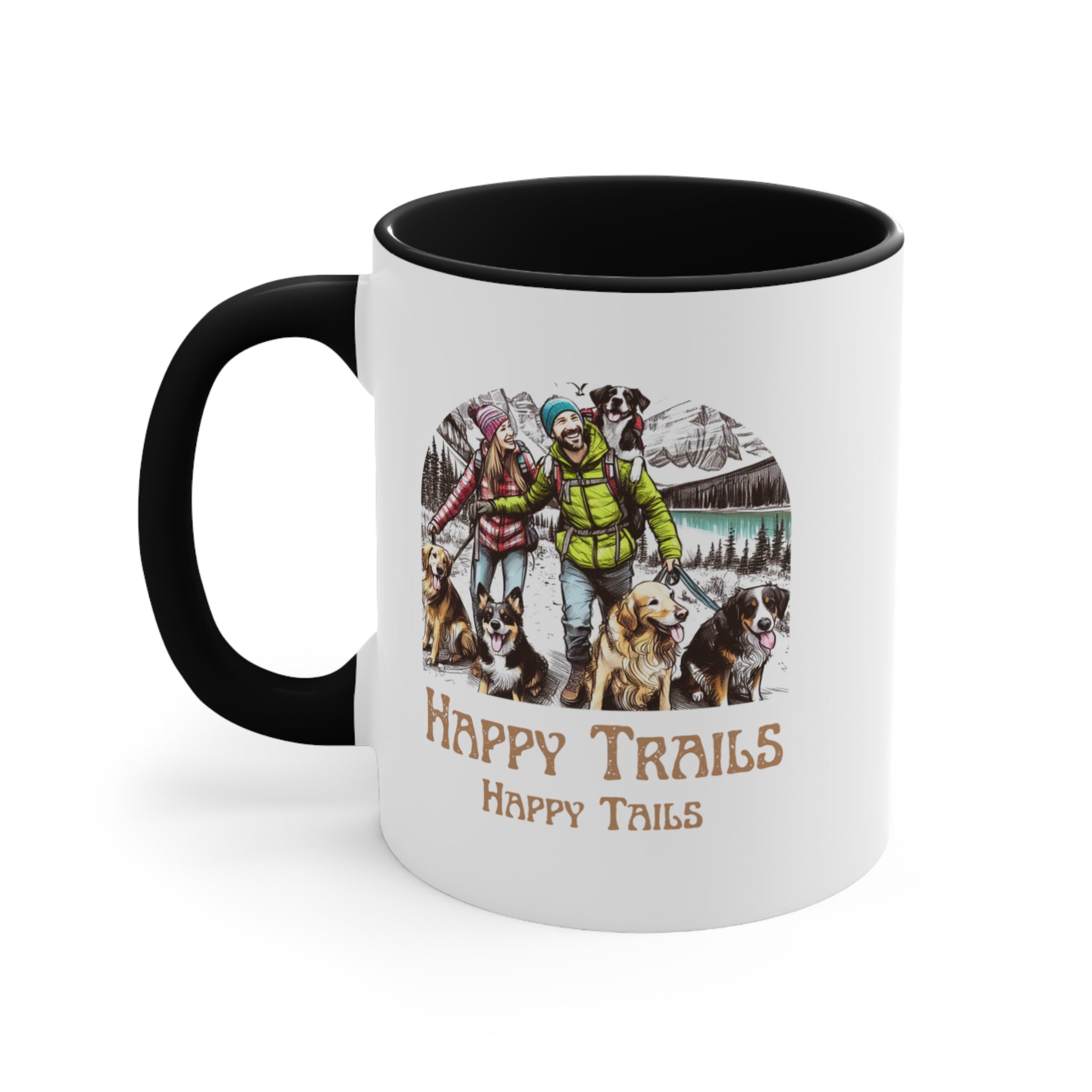 Happy Trails Happy Tails Mug