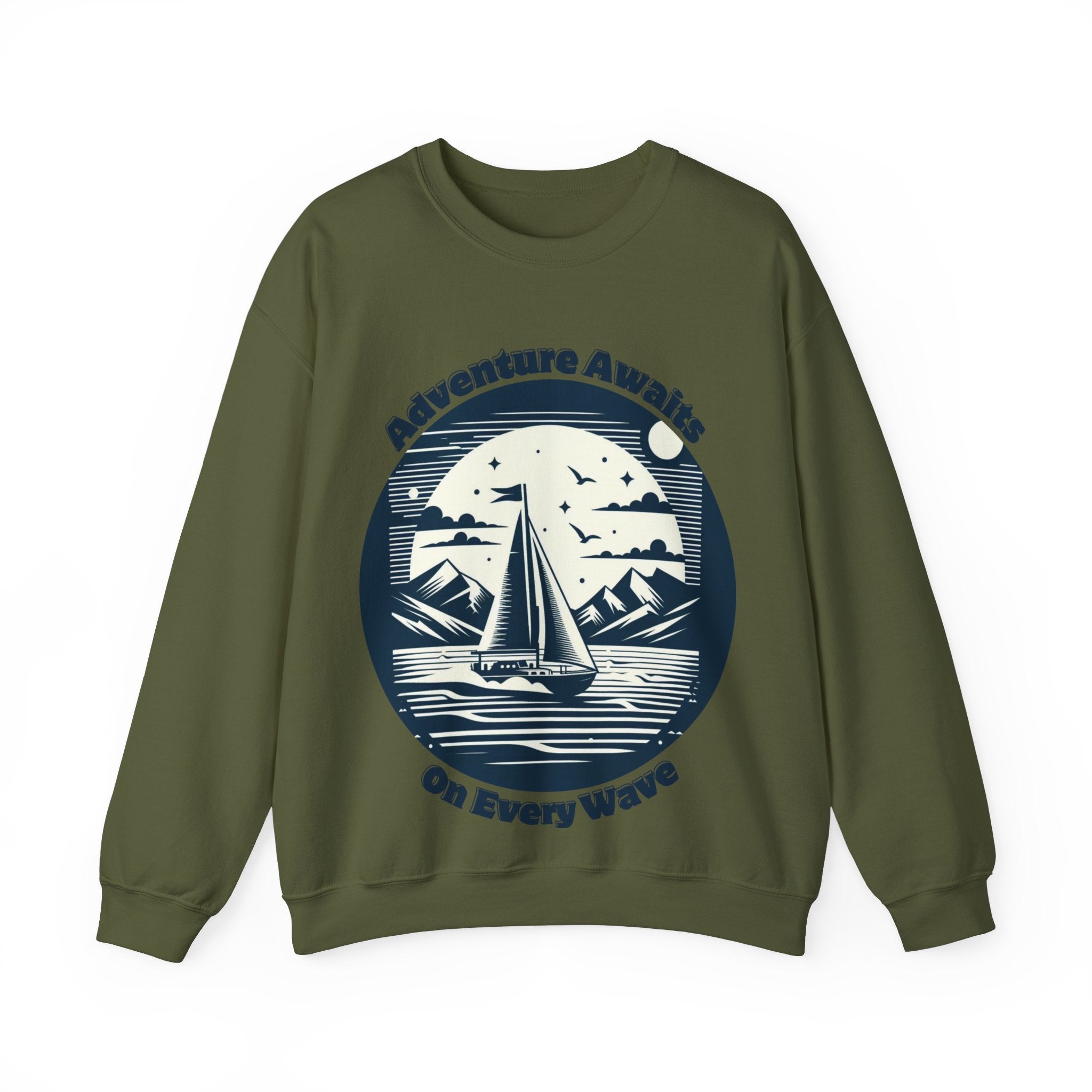 Adventure Awaits Sailing Sweatshirt