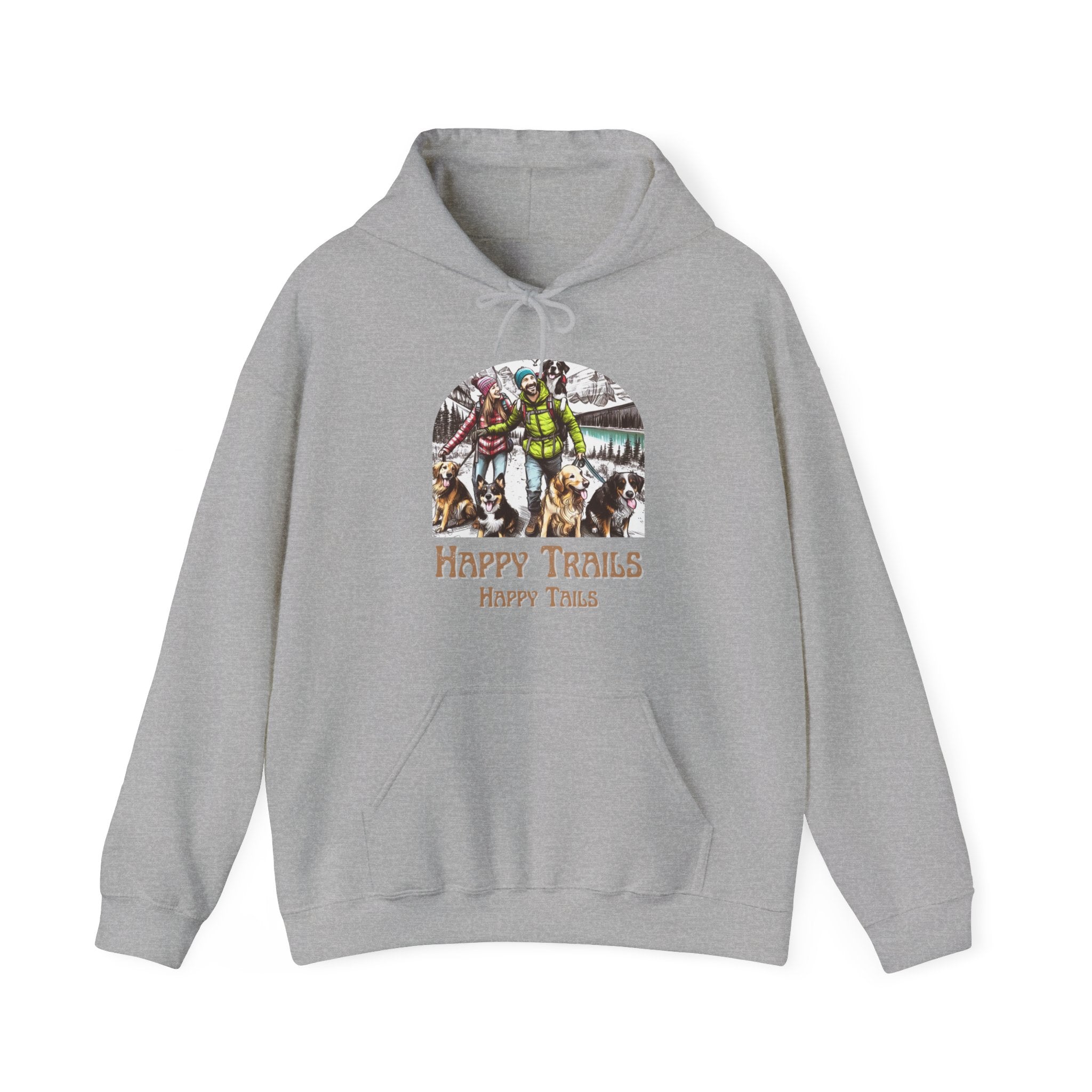 Happy Trails Happy Tails Hoodie