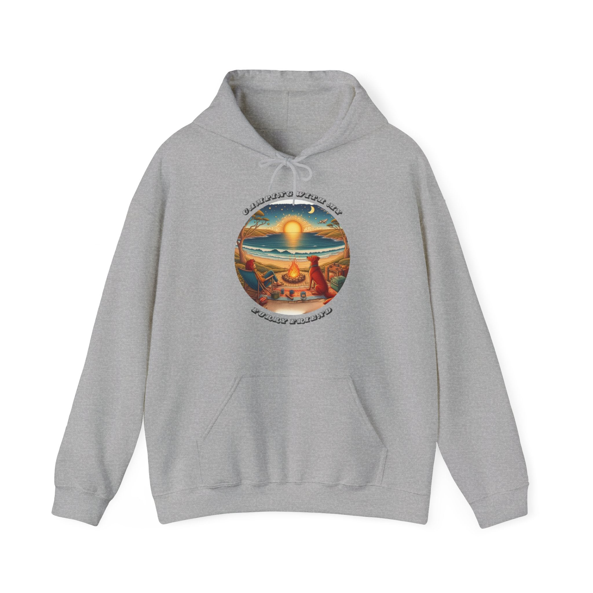 Furry Friend Camping Hoodie
