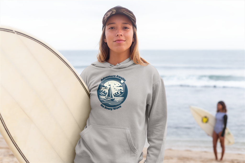 Adventure Awaits Sailing Hoodie