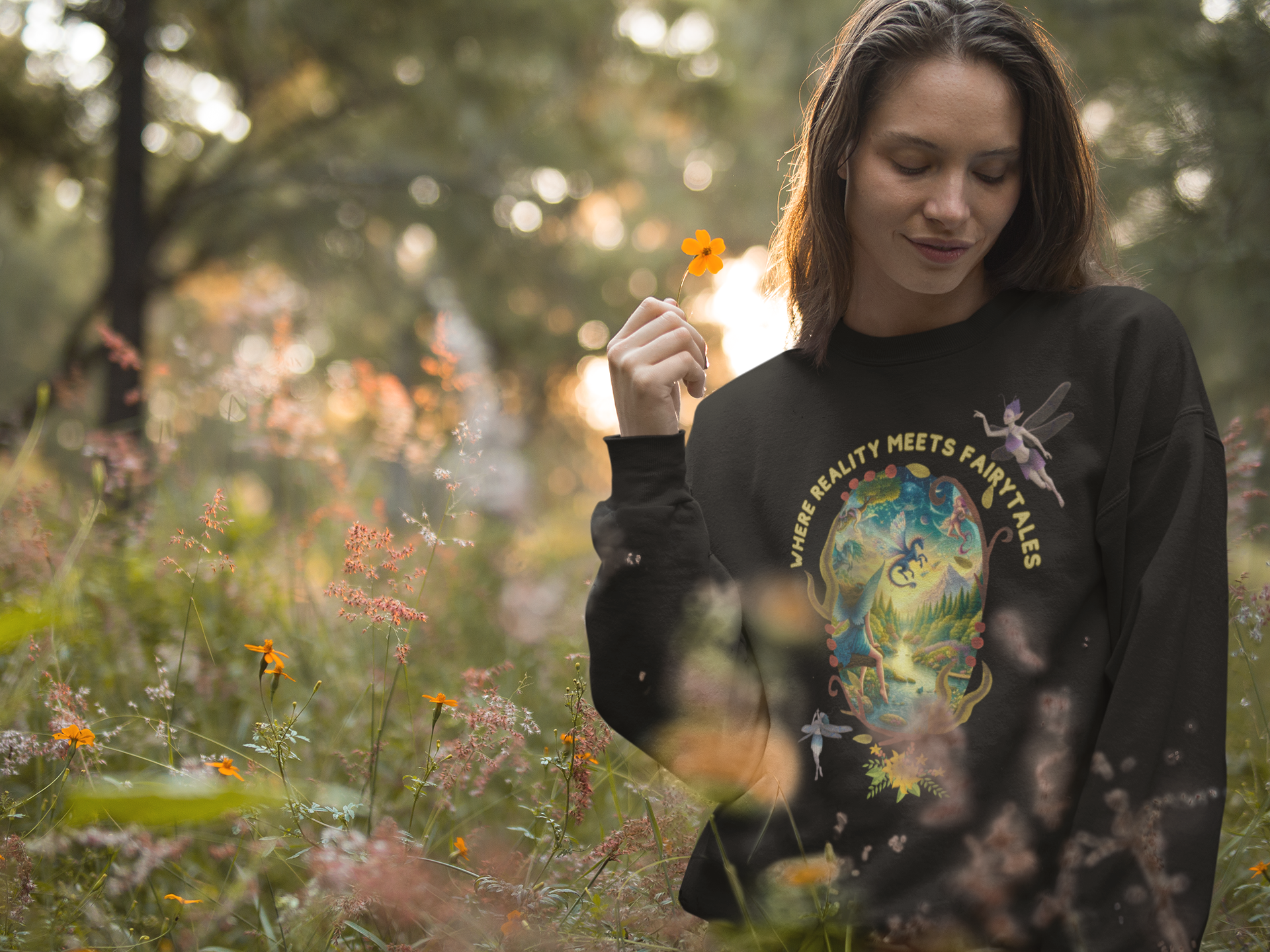 Fairytales & Reality Sweatshirt