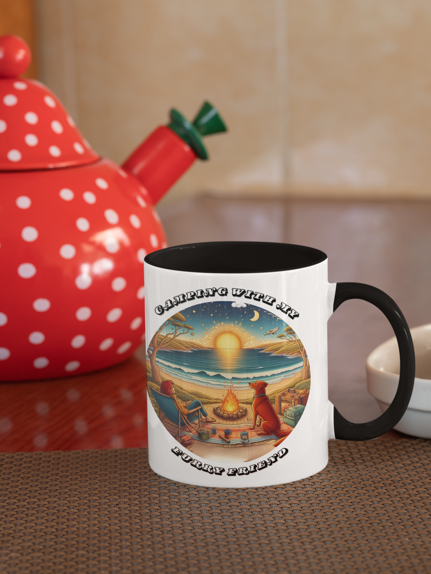 Furry Friend Camping Mug