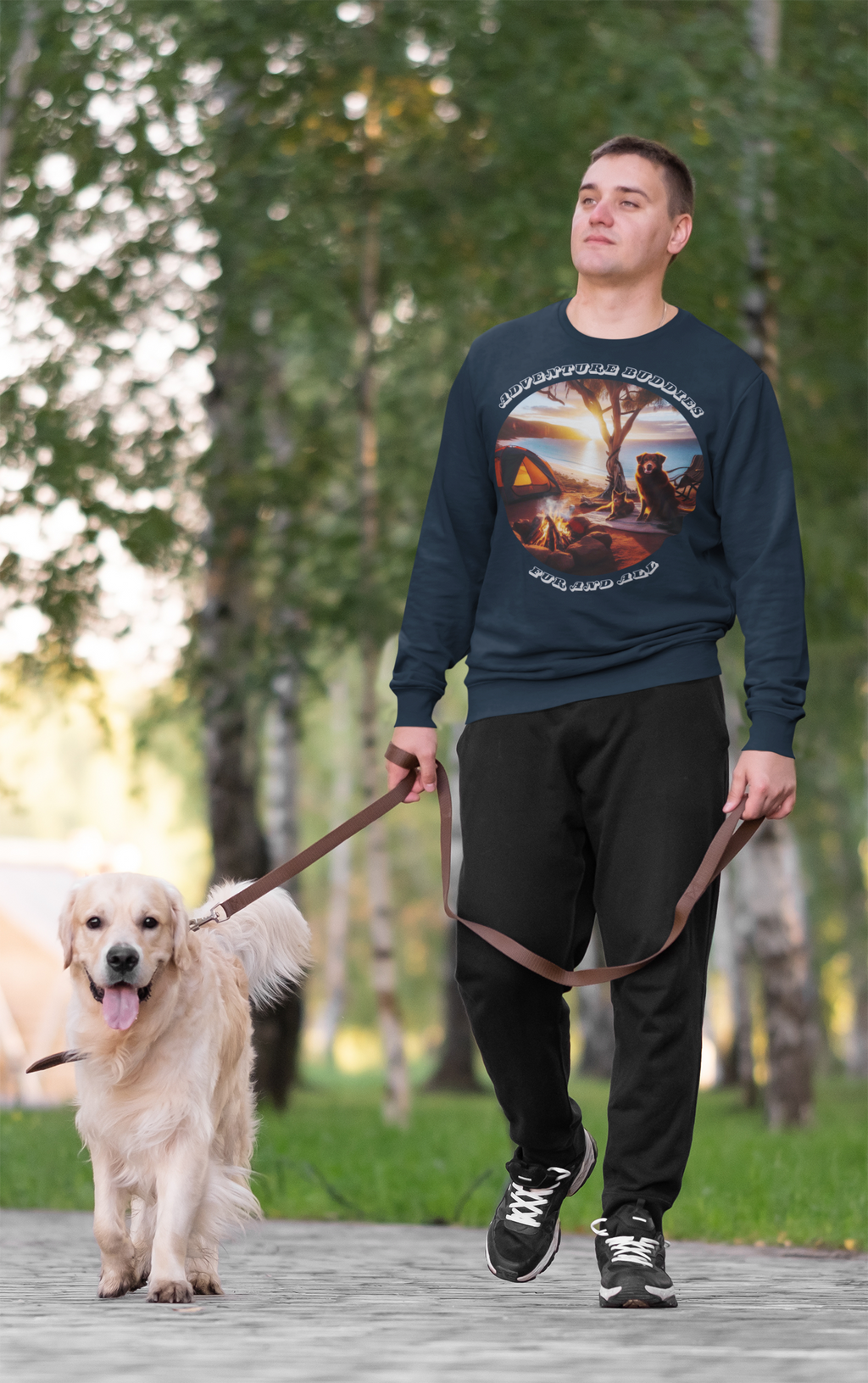 Adventure Buddies Camping Sweatshirt