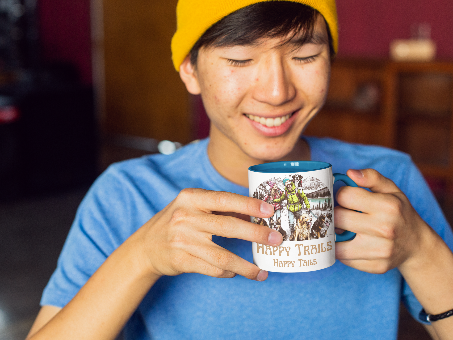 Happy Trails Happy Tails Mug